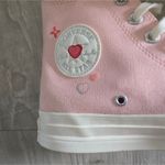 Converse Pink Valentines Day Converses 2024 Rare Unique Sold Out Shoes Sneakers Women 8.5 Photo 2