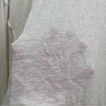 Free People We The Free Never Give Up Oversized Top V Neck Tee in Ivory White XS Photo 9