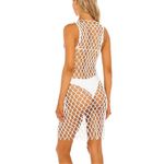 Revolve   The Alisa Mini Dress Coverup Pull-On White $218 Strong Net $$ Lovewave Photo 1