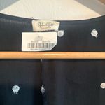 Brandy Melville  Bernice Wrap Around Mini Dress in Black And White Sz S Photo 4