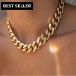 #404 GOLD Round Link Chain Gold Photo 0