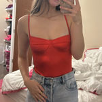 Adika Red  Bodysuit Photo 0