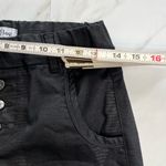 NWT BEVY FLOG Liron Black snake skin Pull on black pant size 26 Photo 5