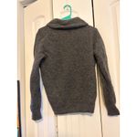 J.Crew J.‎ Crew Wool Blend Pullover Sweater Gray Button Neck Womens L Photo 5
