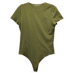 Abercrombie & Fitch Abercrombie Fitch Bodysuit XXL Goblincore Earthy Green Gorpcore Fairycore Soft Photo 0