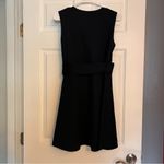ZARA Black Mini Dress With Belt Photo 1