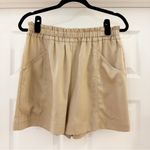 Elizabeth and James Easy Shorts High Waist Tan sz XS Photo 2