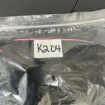 Taboo Vtg Y2K  M Medium Black Dress Pink Ruffle Ribbon Trim BalletCore Whimsigoth Photo 10