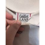 Cricket Lane Vintage 2 Piece Set, Women's Large Shirt & Pants, Green Embroidered Photo 5