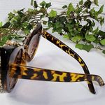 Boutique Bling! Crystal Rhinestone Cateye Sunglasses Tortoise NEW Photo 3