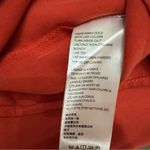 Maeve Anthropologie  Ally Cupro Tunic‎ Orange/red Medium short sleeve Blouse Photo 7