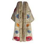 Floral Boho Floral Jute Womens Embroidered Espadrille Flats Tan Size 9 Photo 7