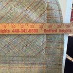 Paul & Joe for Target Hooded Plaid Cape Coat L/XL Wool Blend Front Pockets Green Size L Photo 14