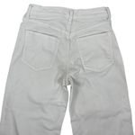 Banana Republic High Rise Wide Leg Crop Jeans White Size 0P 25P Petite Photo 7