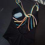 One Piece Hilinker Women's Swimsuit Spaghetti Strap Textured Cutout Bathing Suit Photo 8