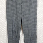 Aritzia Babaton Grey Black Gingham High Rise Pull On Trousers Photo 0