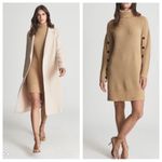 Reiss  Maggie cashmere and wool Blend sweater Dress brown M NWOT Photo 2