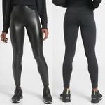 Athleta Delancey Shine Tight Legging High Rise Full Length 28.5” in Black Size L Photo 1