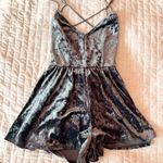 LA Hearts Pacsun Velvet Strappy Romper Size XS Photo 1