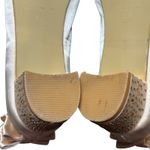 Badgley Mischka Shoes Womens Size 5 Satin Bow Block Heel Crystal Dress Pumps Photo 10