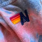 Aviator Nation LIGHT WEIGHT HAND DYED SWEATPANTS - TIE DYE RED sz S retails $148 Photo 3