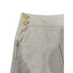 J.Crew  Linen Blend A Line Skirt Size 8 EUC Photo 1