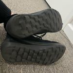 Skechers Black Suede Sky High Sneakers Size 9 US Photo 3