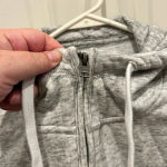 Hollister ‎ Cropped 1/4 Zip-Up Hoodie size Large Photo 1