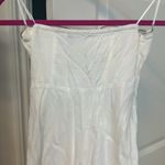 ZARA  Rhinestone Strapless Bustier Midi Dress with Slit Photo 7