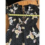 Topshop Size 4 Uk 8  Floral Print Dress Wedding Party New Year Open Back Summer Photo 12