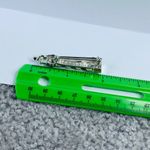 Pacific&Co Lighthouse Brooch Pendant PS& Black White Silver Tone Metal Stripe Ocean Beach Photo 4