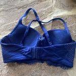 Victoria's Secret Victoria’s Secret body, by Victoria Line, Demi bra 32B blue lace lingerie EUC Photo 1