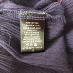 Paper Crane Navy Sleeveless Crop Top Embroidered size S Photo 5