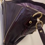 Coach Kristin Spectator Mahogany/Purple Leather North South Tote w/COA 18303 Photo 9