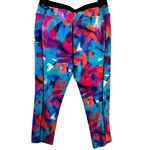 Full Beauty Multicolor Abstract Sport Capri Leggings Size 12 Photo 1