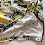 Bette & Court golf sport skort 80’s 90’s pattern geometric yellow and black Size 8 Photo 5