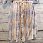 Cynthia Rowley  100% Linen Beach Coverup Tie Dye Pink/Purple/Blue-Small Photo 2