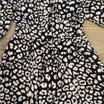 Arizona Jeans Black and White Leopard Print Romper Arizona XS Photo 1