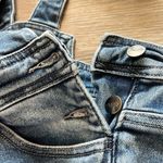 Pink Lily  Denim Overall Shorts Photo 8