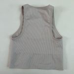 Athleta  Ribbed Crop Tank Top Women’s XS Gray V-Neck Sleeveless Activewear Photo 1