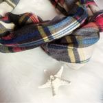 Target  Tartan Plaid Infinity Scarf Red Blue OS Photo 2