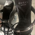Gucci Divine Horsebit-Detailed Leather Mules 1000 Nero Size 39.5 +DustBags Photo 7