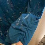 Agenda Maternity Shirt Size Medium Green Photo 2