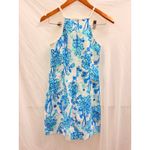 Lilly Pulitzer  Pearl Lace Shift Dress US 0 Resort Santorini Summer Spring‎ Photo 3