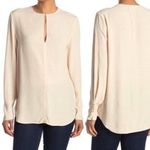 Equipment  Femme Raquel Long Sleeve Keyhole Blouse Top Small Photo 0