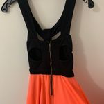 Reverse High Low Dress With Cut Outs Photo 3