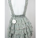 STORIA Floral Ruffle Tiered Dress Mint Green Woman's Size Small NWT! Photo 6