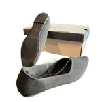 st. john's bay  Womens Flats Dark Grey Black Knit Pointed Toe Comfort Casual Photo 5