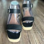 a.n.a Brand Platform Sandals W/Strap, Black Color, Women’s Size 8 Photo 1