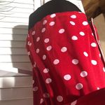 Kate Spade Polka Dot Pajama Top Button-down Pocket Front Red/White sz S Photo 8